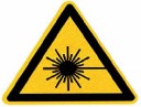 Laserwarnschild Laserwarnschild