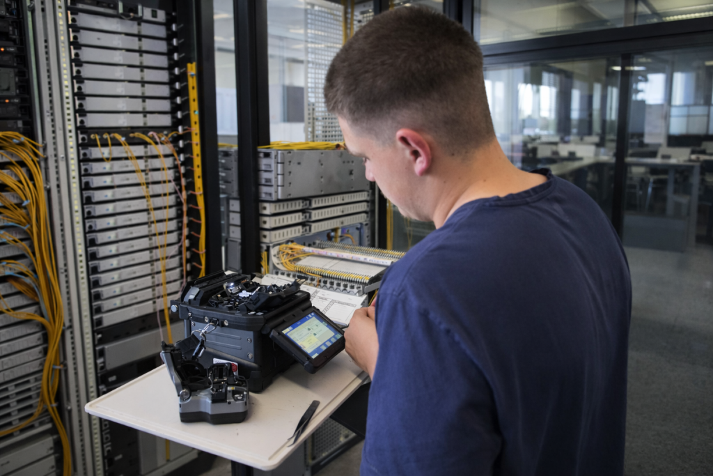 Glasfaser Schulungszentrum Spleißen otdr Messungen