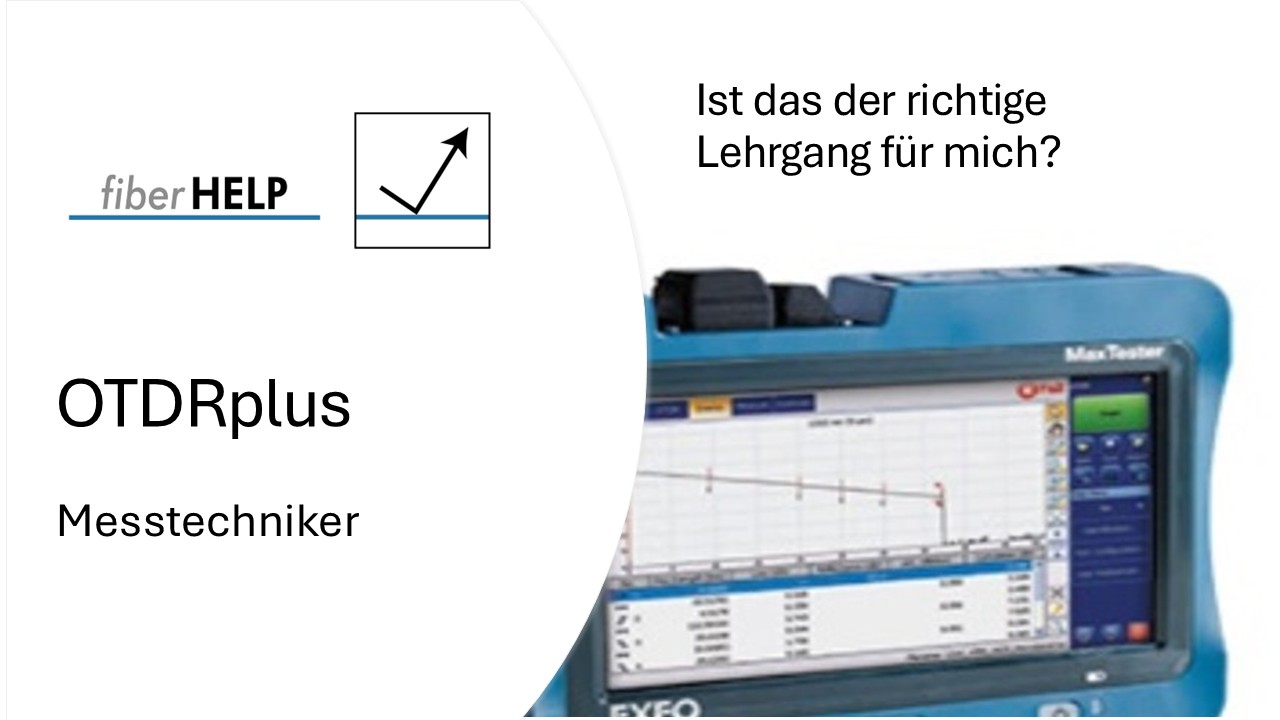 OTDRplus Schulung